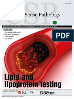 Lipid and Lipoprotein Testing: Contents