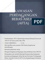 Kawasan Perdagangan Bebas Asean (Afta)