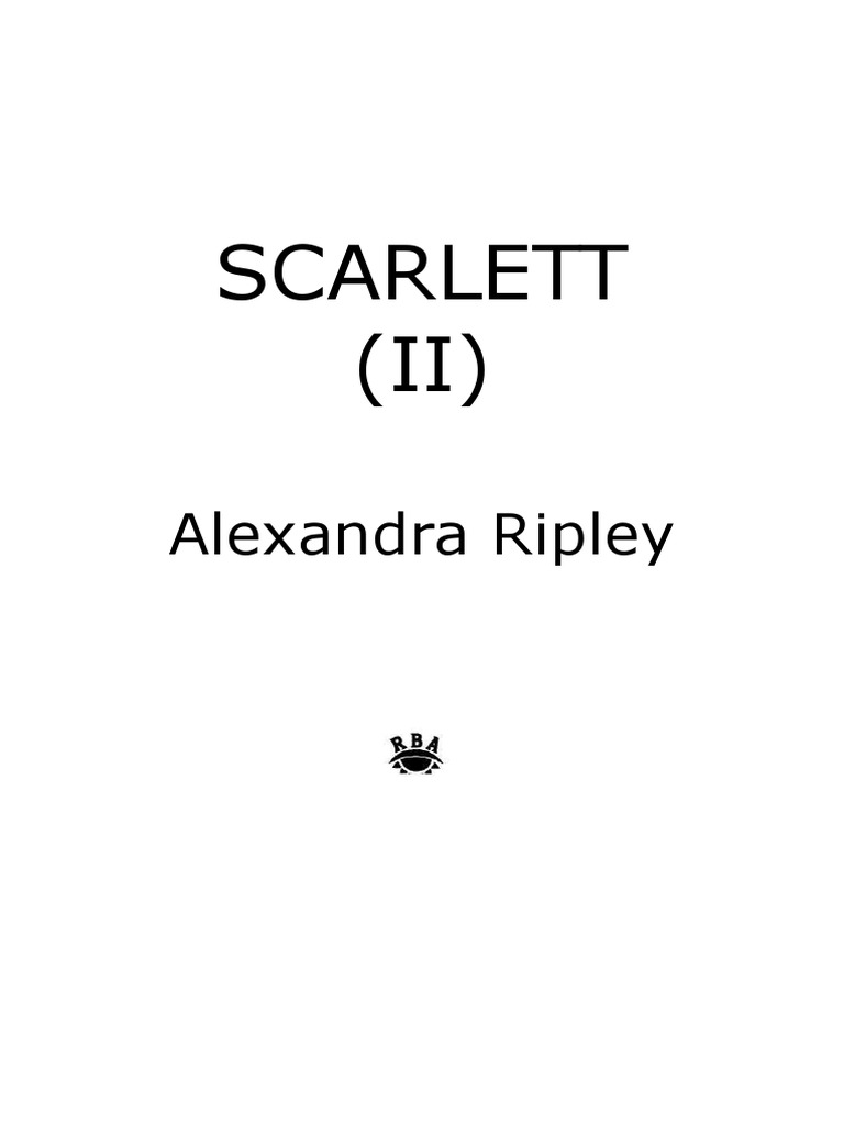 Alexandra, Ripley - Scarlett 2, PDF, Republica de Irlanda