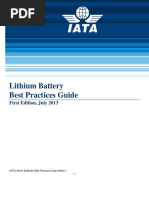 IATA Lithium Battery Best Practices Guide