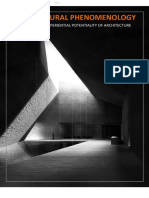 Architectural Phenomenology