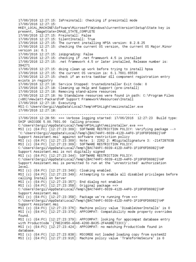 Hpcaslnotification