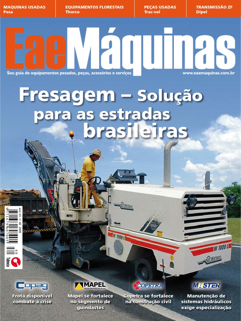 Guia Completo de Equipamentos Pesados e Peças | PDF | Trator | Poliuretano