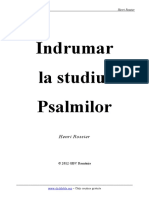 Indrumar La Studiu Psalmilor