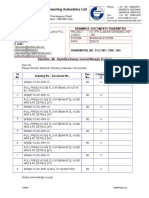 DRAWING TRANSMITTAL TITLE