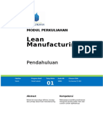 Modul Perancangan Lean Manufacturing (TM1)