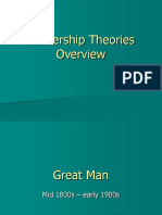 Leadership Theories Overview