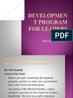 Development Program for Leaders_ppt