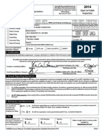 Barack Obama Foundation Annual Filing Statement New York 2014