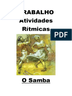 Trabalho sobre o samba