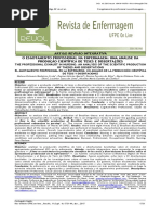 3.2 Artigo - o Esgotamento Profissional Na Enfermagem Uma Análise Da Produção Científica de Teses e Dissertações