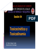 Toxicocinetica y Toxicodinamiasesion PDF