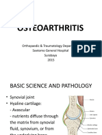 Osteoarthritis: Orthopaedic & Traumatology Department Soetomo General Hospital Surabaya 2015