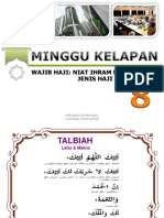 THMinggu 08 - WAJIB HAJI - NIAT IHRAM DI MIQAT DAN JENIS HAJI PDF