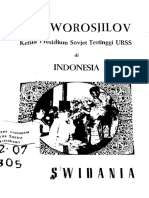 Worosjilov - Ketua Presidium Soviet Di Indonesia