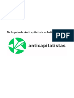 De Izquierda Anticapitalista A Anticapitalistas