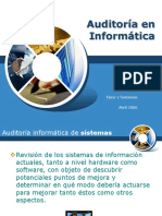 Tipos de Auditoria en Informatica