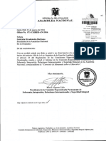 Informe de Comision Sobre El Pedido de Aprobacion Del Convenio de Minamata Sobre El Mercurio 23-03-2016