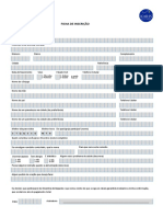 Ficha de Inscrição para o Encontro 2017