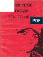 Zeki Tombak - Türkiye'de Faşizm