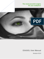 EXASOL User Manual 6.0.0 en