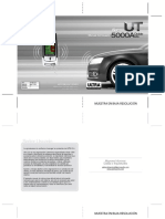 Manual Vehiculo Alarma Ut 5000a Doble Via Usuario PDF
