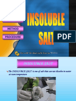 8.1 (C) Insoluble Salts