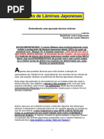 Polimento de Lâminas Japonesas