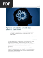 X - Como Manipular Pessoass