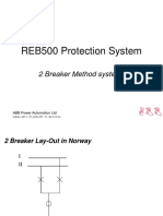 REB500 Protection System: 2 Breaker Method Systems