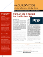 UCC Article 9 Revised For The Modern Age: Dedicated To Partnering With Our Clients