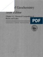 Chemical Composition of Rivers and Lakes