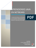 Aprendiendo Java en NetBeans