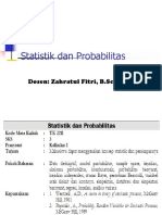Modul I. Statistik Probabilitas Materi (Scribd)