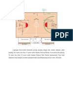 Gambar Dan Ukuran Lapangan Bola Basket
