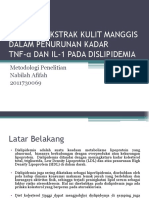 Peranan Ekstrak Kulit Manggis Dalam Penurunan Kadar