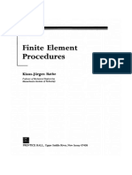 Finite Element Procedure Bathe PDF
