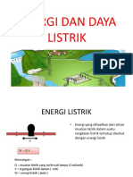 Daya Listrik Dan Energi Listrik