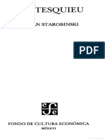 Starobinski, 1989, Montesquieu PDF