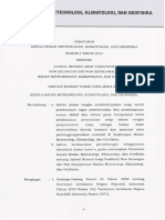 Jadwal Retensi Arsip Fasilitatif Non Keuangan Dan Non Kepegawaian BMKG