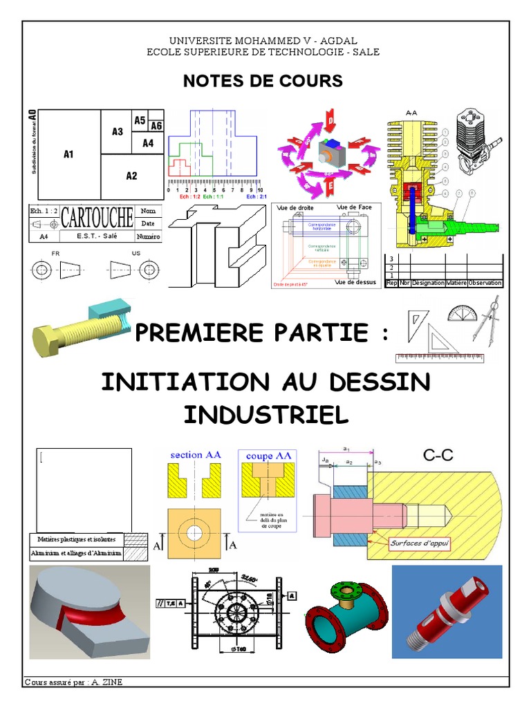 Comment Reproduire Un Schema Technique Dessin Industriel Debutant