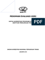 BUKU VIII PEDOMAN EVALUASI DIRI.doc