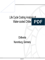 Life Cycle Cost Analysis of Water-cooled Chillers