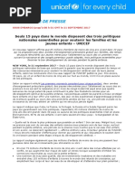 Seuls 15 pays dans le monde disposent des trois politiques nationales essentielles pour soutenir les familles et les jeunes enfants – UNICEF