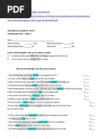 Placement Test, Rešen