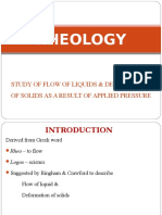 Rheology