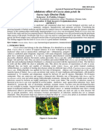 Immunostimulant effect of Cassia alata