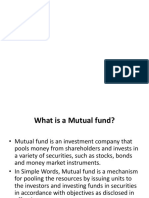 Evaluation of Mutual Funds