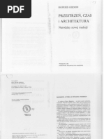 Giedion, Przestrzen - Czas - I - Architektur PDF | PDF