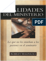 Aubrey Malphurs - Realidades Del Ministerio PDF